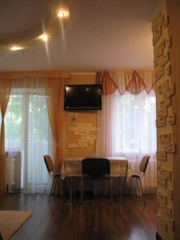 Фото номера Апартаменты-студио Апартаменты Apartment in Life Center Kleopatra г. Кривой Рог 7