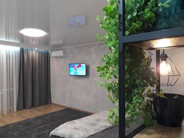 Фото номера Апартаменты с 1 спальней Апартаменты Apartment on Karla Marksa Avenue г. Кривой Рог 11
