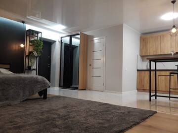 Фото номера Апартаменты с 1 спальней Апартаменты Apartment on Karla Marksa Avenue г. Кривой Рог 15
