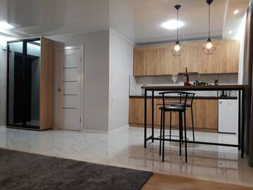 Фото номера Апартаменты с 1 спальней Апартаменты Apartment on Karla Marksa Avenue г. Кривой Рог 12