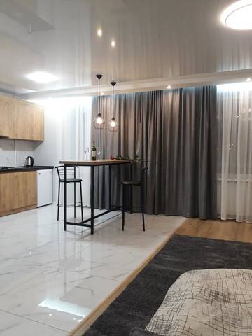 Фото номера Апартаменты с 1 спальней Апартаменты Apartment on Karla Marksa Avenue г. Кривой Рог 14