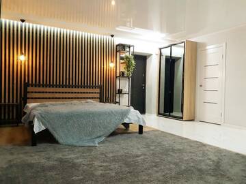 Фото номера Апартаменты с 1 спальней Апартаменты Apartment on Karla Marksa Avenue г. Кривой Рог 10