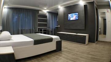 Фото номера Апартаменты с 1 спальней Апартаменты KR Apartments on Metalurhiv 19 г. Кривой Рог 25