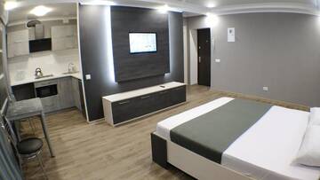 Фото номера Апартаменты с 1 спальней Апартаменты KR Apartments on Metalurhiv 19 г. Кривой Рог 22